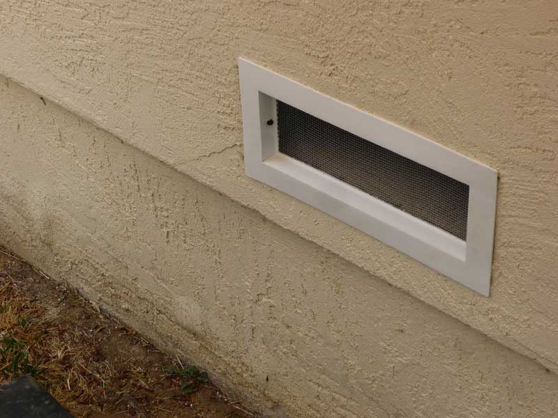 Foundation Vent Protection
