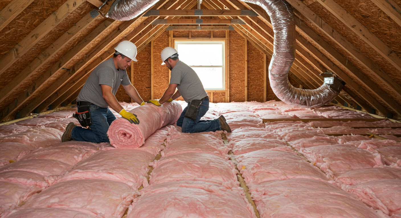 New Insulation Installation
